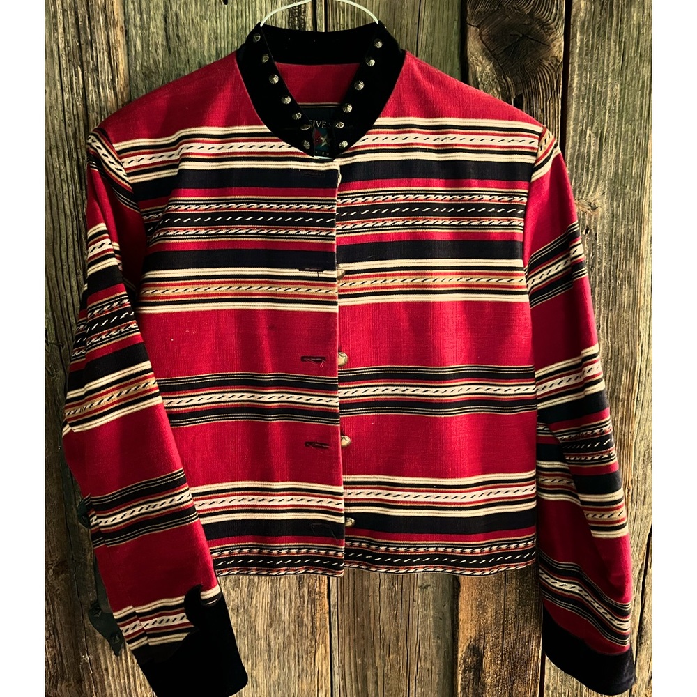 Cropped retro jacket- 1980’s - perfect condition- vintage